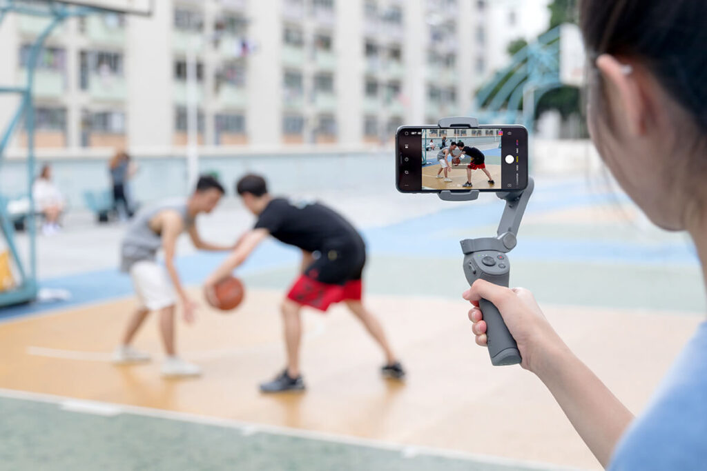 DJI Osmo Mobile 3. Режим Sport