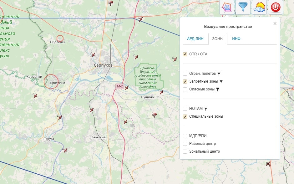 Карта запрещенных полетов. Запретные зоны для полетов. Карта запретных зон для полетов. Карта бесполетных зон России. Запретная зона для полетов Калужская область.