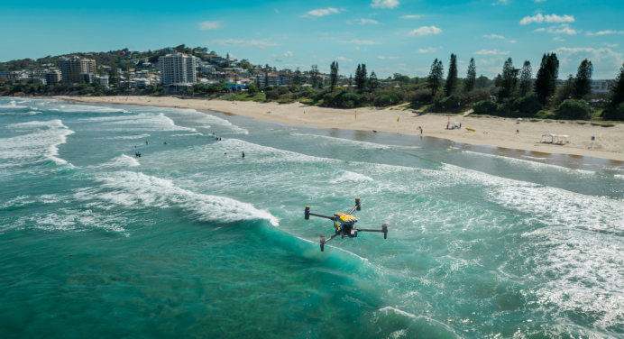 Как дроны улучшают различные этапы спасения на воде