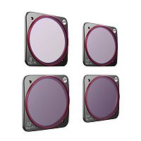 Набор оптических фильтров PGYTECH DJI Action 2 Filter ND-PL Set（NDPL 8 16 32 64)(Professional) P-28A-012 