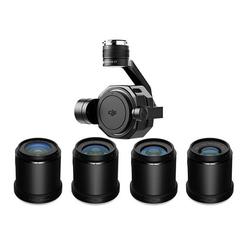 Подвес с камерой DJI Zenmuse X7 + 4 объектива 16,24,35,50mm 