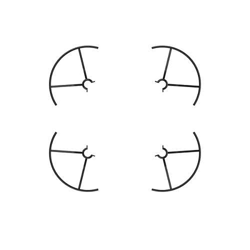 Защита пропеллеров DJI Propeller Guards for Tello (Part3) 