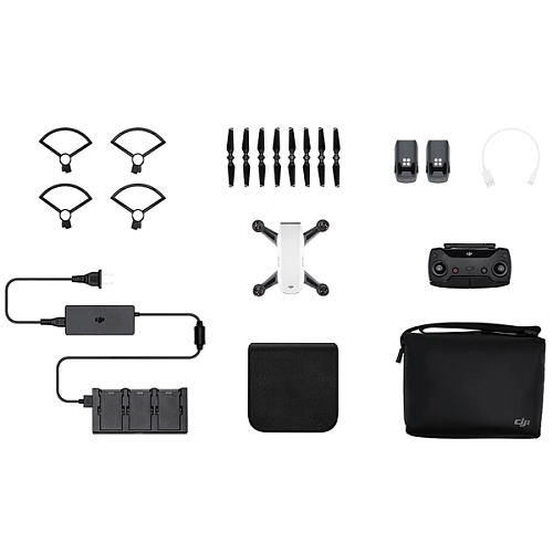 Квадрокоптер (белый) DJI SPARK Fly More Combo (EU) Alpine White 