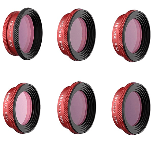 Набор оптических фильтров PGYTECH Filter for MAVIC AIR - SET PRO(UV ND4 8 16 32 CPL) P-UN-026 