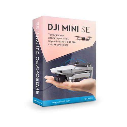 Видеокурс DJI Mini SE (онлайн). Первый полет, советы, работа с приложением 